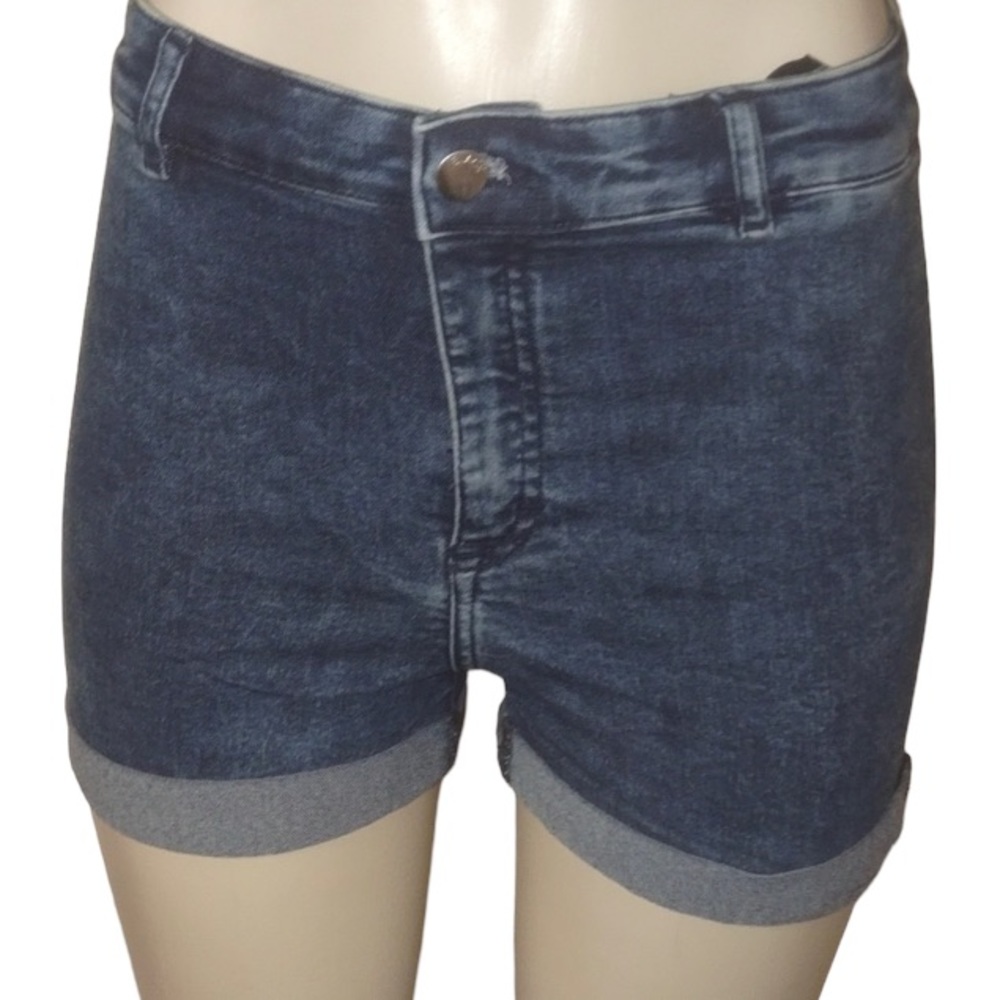 4/$20 • H&M DIVIDED • Cuffed Denim Jean Shorts